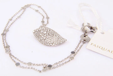 Pasquale Bruni Aleluia 18K White Gold Diamond Necklace