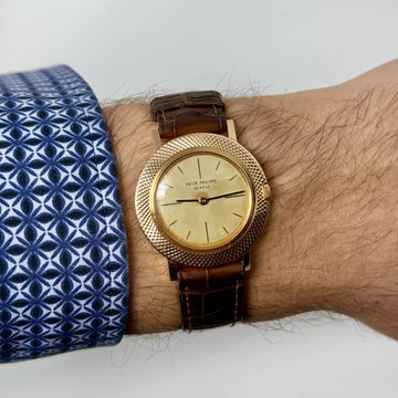 Patek Phillipe Vintage Calatrava Art Deco 18K Rose Gold Manual Winding Ref 2594