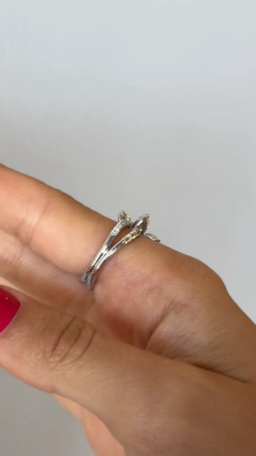 HARRY WINSTON Sunflower Diamond Semi Mounting 2.50-2.80 CT 18K White Gold