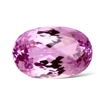 GIA Certified Natural Kunzite 45.73 CT Pink Oval Cut Loose Magnificent Gemstone