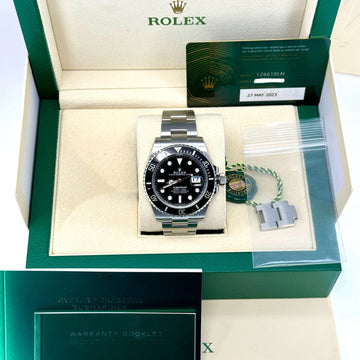 Rolex Submariner Date 41mm Black Dial Stainless Steel 2023 BOX PAPERS 126610LN
