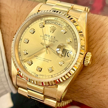 Rolex Day-Date President 36 mm Diamond Dial