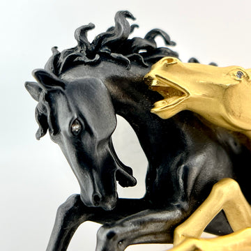 Carrera y Carrera Horse Brooch with Diamonds and 18k Yellow Gold