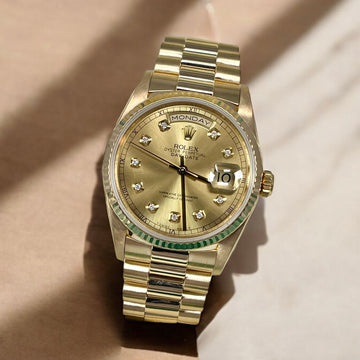 Rolex Day-Date President 36 mm Diamond Dial