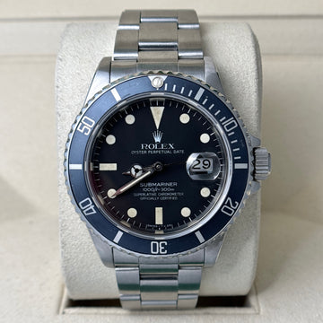 Rolex Submariner Date 40mm Faded Ghost Bezel Patina Steel Pallettoni Matte Dial