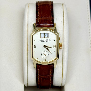 A. Lange & Söhne Arkade MINT BOX PAPERS 18K Yellow Gold Manual Wind Silver Dial
