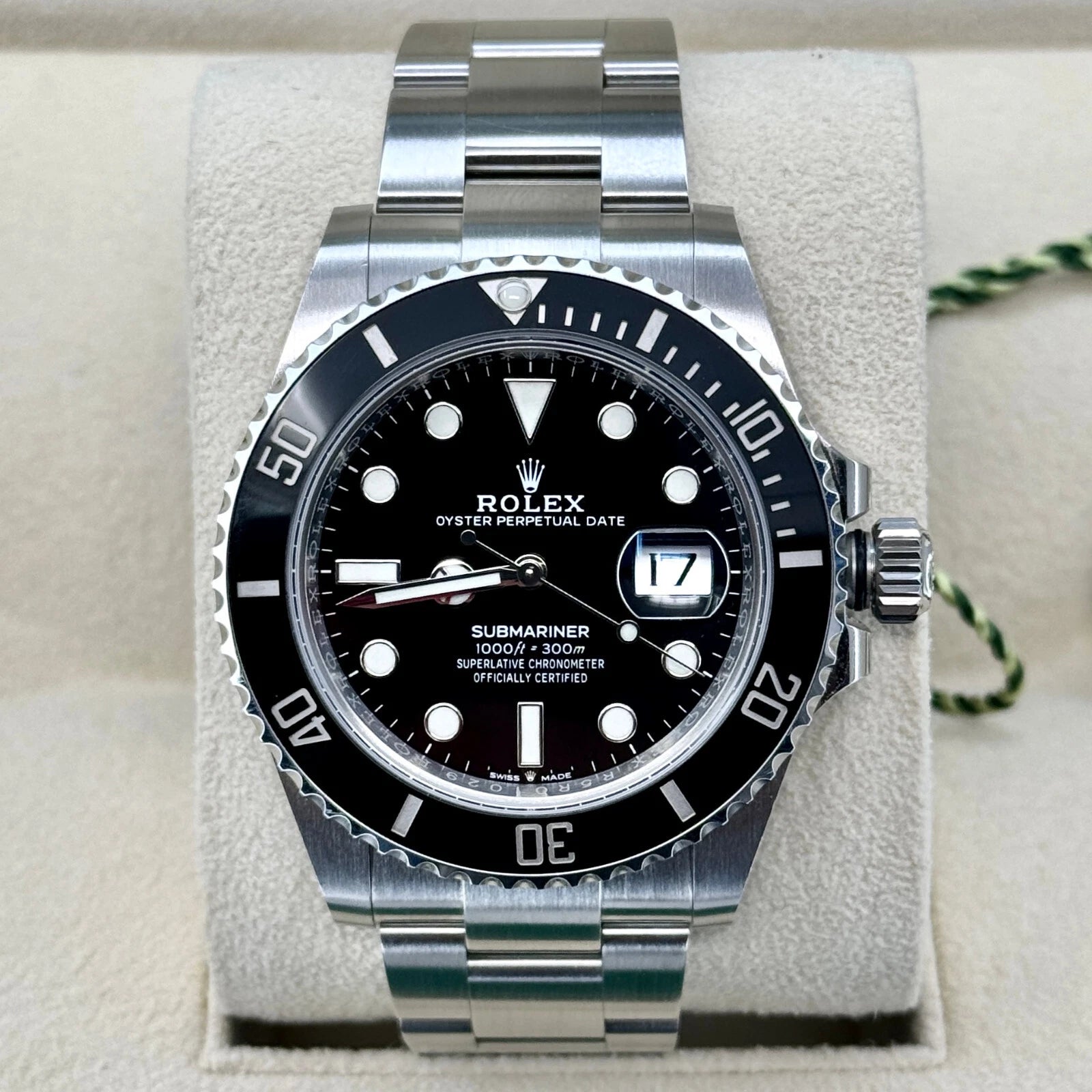Rolex Submariner Date 41mm Black Dial Stainless Steel 2023 BOX PAPERS 126610LN 